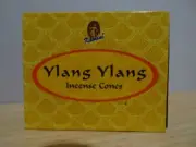 Ylang Ylang Incense Cones 1 Box of 10 Kamini Free Post AU