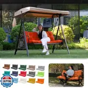 LCYY.TG Outdoor Swing Cushions, Porch Swing Replacement Seat Cushions with Ba