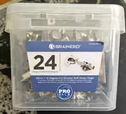 Brainerd 24 Hinges 35mm 110 Degree Full Overlay Soft-close Hinge Pro Pack