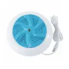 Portable Turbo Washer Mini Ultrasonic Turbine Washing Machine USB for Travel NEW