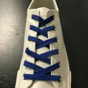 3 pairs No Tie Flat Shoe laces System with Elastic Laces for all Sneakers Canvas