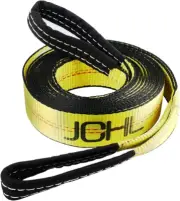 Recovery Tow Strap with Reinforced Loops 2Inx20Ft Heavy Duty 26