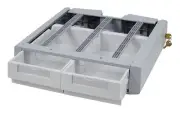Ergotron Sv43/44 Supplemental Double Drawer.Attaches Under A Carts Primary Drawe