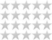 SEWACC Kindergarten Wall Decor 30pcs Pentagram Paper Cutouts Delicate Classroom Border Art for Boys and Girls DIY