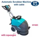 TCS Commercial Auto Floor Scrubber Machine with Cable & Squeegee Drier