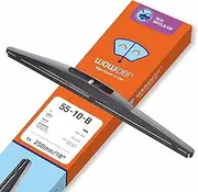 WOWIPER Rear Wiper Blade 10 inch (10-B), CLICK AND GO for Honda HRV 2022-2016 /Mitsubishi Outlander Sport 22-11 Eclipse Cross 22-18 /Infiniti QX56 QX80 22-11 /Leaf 17-11 Back Windshield +More