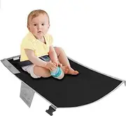 Airplane Seat Extender for Kids, Toddler Airplane Bed, Toddler Travel Bed, Airplane Bed for Toddler, Airplane Seat Extender for Kids, Airplane Kids Bed. (Black) (Black)