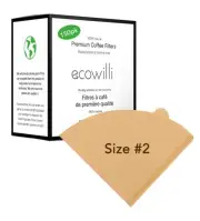Pour Over Coffee Filter Cones Biodegradable Unbleached Coffee Filters V60 Fil...