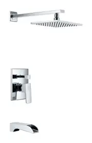 Mezzo Series 1-Handle 1-Spray Tub and Shower Faucet