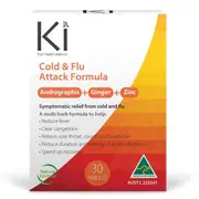 [Ki Health Defence] Ki Cold & Flu Attack Formula 30 Tablets