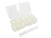 550 Pcs / Box Full Cover Natural False Fake Acrylic Nail Art Tips UV Gel