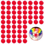 60 Pieces Red Clown Noses Cosplay Noses Foam Noses for Halloween Christmas Carnival Costume Party