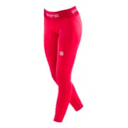 SKINS Compression Series-1 Red S Active Wear Womens 7/8 Long Tights Gym/Sports