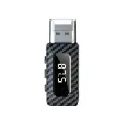 Car Bluetooth 5.3 FM02 Mini USB Transmitter Receiver with LED Display Handsfree