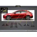 【小鳥的店】馬自達 2015-18 MAZDA 3 馬3 5D A柱+B柱+C柱+尾翼飾板 碳纖維熱壓卡夢