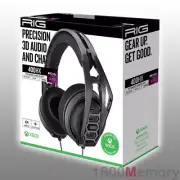 Nacon RIG 400 HX Gen 2 Stereo Gaming Headset 3.5mm for MS XBox One X S Black