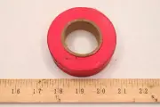 Presco PresGlo Texas Roll Flagging Tape Neon Red 1-3/16" X 150 Ft. TXRG