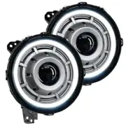 Oracle Oculus Bi-LED Projector Headlights for Jeep JL/Gladiator JT - Satin