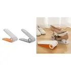 2 Pcs Adjustable Shoe Stacker Shoe Organiser Double Layer Shoe Rack Organiser
