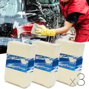 3 Pack PVA Chamois Leather Car Drying Towel Sponge Wash Cleaning Cloth Absorbent