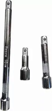 3 Pcs Socket Extension Set, 1/2" Drive Impact Extension Bar Set, 3"(76mm), 5"(12
