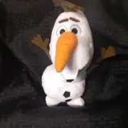 New Just Play Disney Frozen 2 Glitter Snowflake Olaf 10” Plush Stuffed Toy
