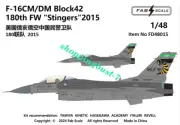 FAB FD48015 1/48 F-16CM/DM Block42 180th Fw "Stingers"2015