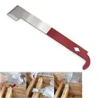 Beekeeping Equipment Bee Hive Tool Stainless Steel Scraper J Hook Frame Lifter
