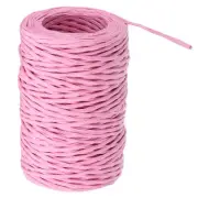 164ft Floral Bind Wire Wrap Twine 2mm Florist Wire Wrapping Binding Wire Pink