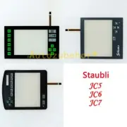 1PCS New For Staubli JC5 JC6 JC7 Touch Screen Glass & Membrane Keypad