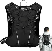 Running Water Backpack, Running Hydration Pack | Bladder Packder for Men - Reflective Hydration Pack with Adjustable Straps for Cycling Camping