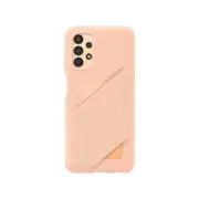 Genuine Samsung Galaxy A13 Soft Silicone Card Slot Cover Peach