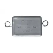 Martyr Anodes CMPPWZ Zinc Hull Anode Plate w/Wire P Anode Canada Metal