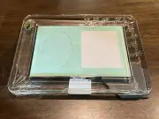 WATERFORD Crystal Frame Moon & Stars Welcome Baby Record Announcement Frame NEW