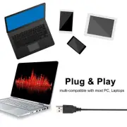 USB Microphone Hose Desktop Computer PC Live Broadcast Business M-309 Part