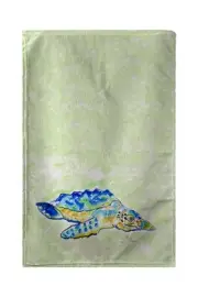 Betsy Drake Loggerhead Turtle Beach Towel