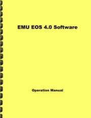 E-MU EOS 4.0 Software OWNER'S OPERATION MANUAL