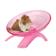 Pet Hamster Flying Saucer Exercise Wheel Guinea Pig Mouse Running Disc Cage Toy