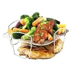 Square Air Fryer Rack Easy to Clean Dehydrator Rack Oven Cooling Shelf Baking