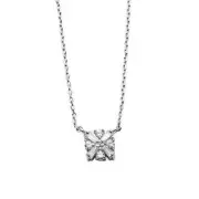 Park Lane " MIA " Necklace Silver w/SWAROVSKI CRYSTALS - Sparkling & Lovely!