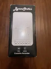 NEW ByronStatics Portable Cassette Player Recorder with Stand Alone Microphone