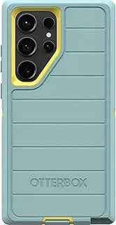 [Otterbox] Galaxy S23 Ultra (Only) - Defender Series Case - Sails and Sun (Blue/Yellow), Rugged & Durable - with Port Protection - Case Only - Microbial Defense Protection - Non-Retail Packaging