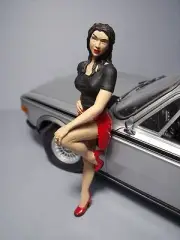 1/18 FIGURE GIRL OLGA VROOM PAINTED FOR MINICHAMPS AUTOART NOREV