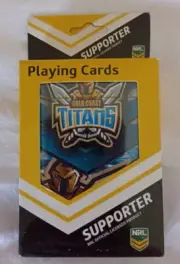NRL Gold Coast Titans - Playing Cards Sealed - Official Licensed Product