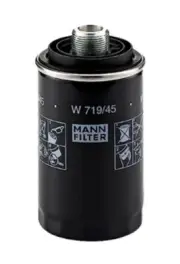 Oil Filter For 2014-2015 Audi A6 Quattro Turbo 2.0L L4 GAS DOHC PN# W 719/45 Man (for: Audi)