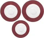 Hoement Microwave Dish Cover Food Storage Container Bowl Covers Reusable Stretch Lids
