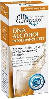 Genovate DNA Alcohol Intolerance Test - Discover Your Body's Reaction to Alcohol
