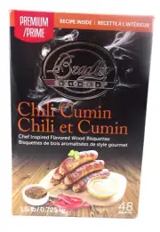 Bradley Smoker Smoking Flavor Bisquettes Chili Cumin 48 Pk NEW IN BOX