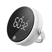 Magnet Kitchen Timer 99-Minute Digital Count Up & Countdown Timers Adjustable Angle Loud Alarm Deskt