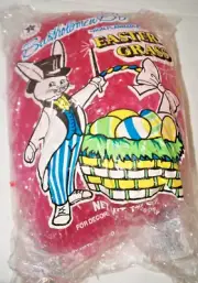 Vintage 1980's - NOS - PINK - Bartholomew B's - Easter Grass